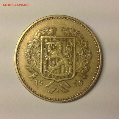 ФИНЛЯНДИЯ. 10 марок. 1930г. - 1 (25)