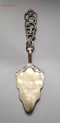 Лопатка Десертная,,Керженец,,никелированная из мельхиора. - 197
