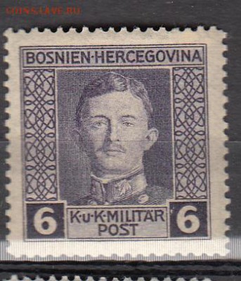 Босния Герцеговина 1917 1м 6н - 243