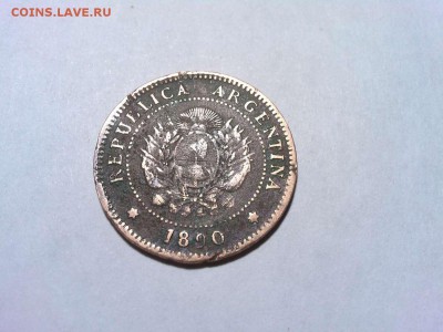 1 сентаво Аргентины, 1890г., до 10.02.18г. - IMG_20180127_213720_thumb