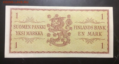 Финляндия 1 марка 1963г - E98A0876-50CE-407D-9FDB-CF5F88274C15