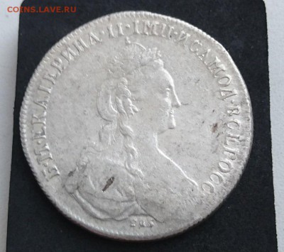 1 рубль 1775 года. СПБ-ТИ-ФЛ оценка - L3mfP2_dUCo