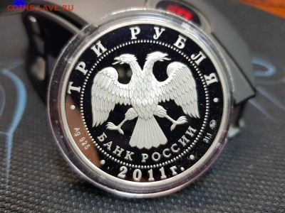 3 рубля 2011г. Кролик - 20180205_150826