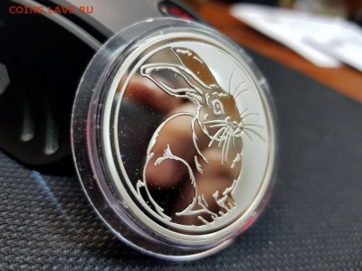 3 рубля 2011г. Кролик - 20180205_150802