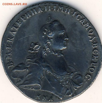 1 руб. 1764 г. - Рубль 1764. 1.JPG
