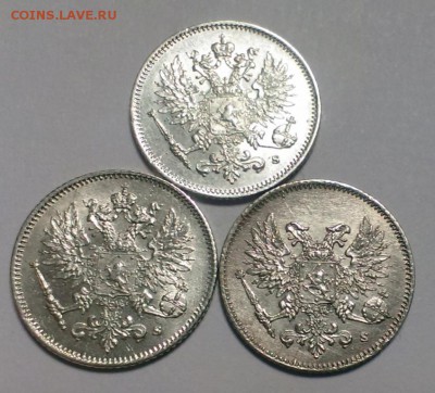 Русская Финляндия 25 Пени 3 шт 1915-17г. До 07.02.18 в 22-20 - IMAG2253