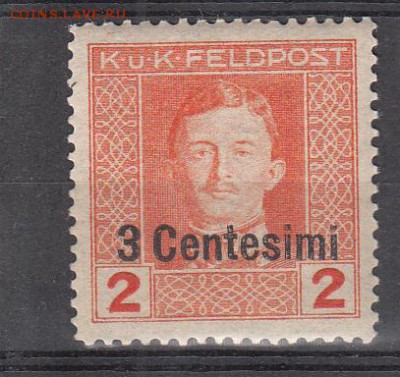 Австрийская почта в Италии 1918 1м 3с - 310