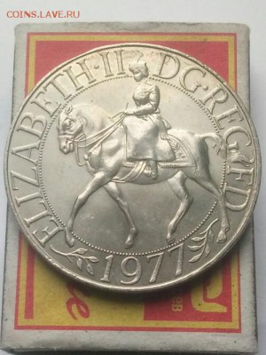 Великобритания 25 пенсов, 1977 год - 111