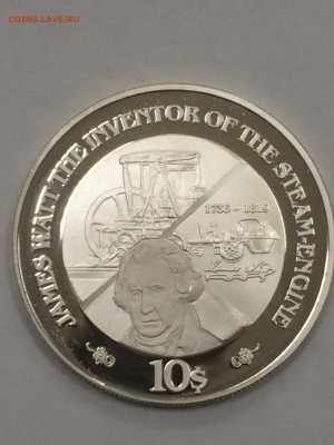 10 долларов 2008 ФИДЖИ Джеймс Уатт ПАРОВОЗ до 09.02.2018 - IMG_6444.JPG