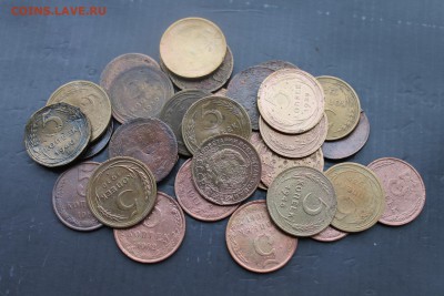 5 копеек 1926-1962  31шт (3)  7.02 - IMG_4539.JPG
