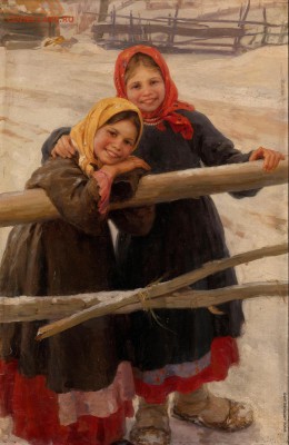 картина- масло, холст, в раме 61х58см - 18282