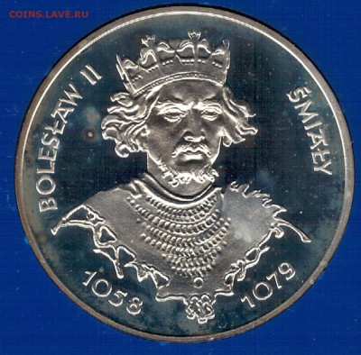 Ag Польша 200 злотых 1981 Болеслав II до 12.02 в 22ч (Е384) - 5-п200з81