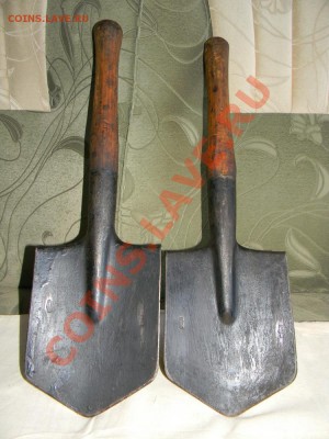 малая пехотная лопатка 1915г. и 1943г. - DSCN7961
