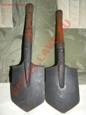 малая пехотная лопатка 1915г. и 1943г. - DSCN7962