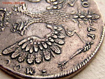 Рубль Пётр 1707 ВРП С ЗАКЛЮЧЕНИЕМ - KOMwbWhF3wc