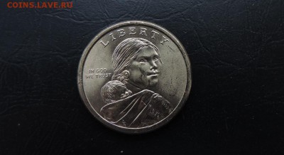 США 1 доллар 2016г., Сакагавея - каски. ДО 11.02. - 1 доллар Каски В..JPG