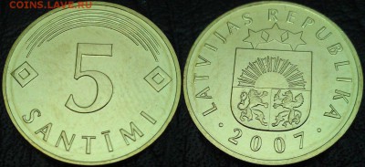 Латвия 1,2,5 сантим из ролла ФИКС до 13.02 - 3
