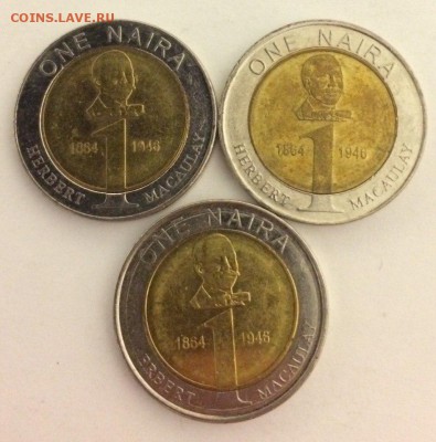 Нигерия, 1 найра 2006. Герберт Маколей с рубля 09.02.2018 - нигерия....
