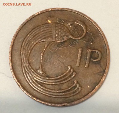Ирландия, 1 пенни 1971 года. с рубля 09.02.2018 22:00 - ирл