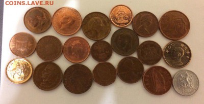 20 разных иностранных монет с рубля 09.02.2018 22:00 - 20 ин