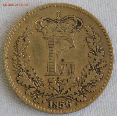 С РУБ. ДАНИЯ 1 скиллинг 1856г. ФРЕДЕРИК-VII до 14.02 в 22-00 - IMG_0921