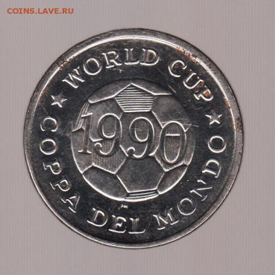 Жетон ФУТБОЛЬНЫЙ World Cup 1990 Deutschland, до 14.02.18г - 046