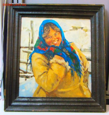 картина- масло, холст, в раме 61х58см - IMG_0163.JPG