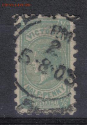 2р до 10.02 22.00мск - Австралия Виктория 1901г 1-2р