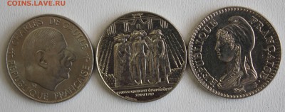 С РУБ. ФРАНЦИЯ 1 франк ЮБИЛЕЙНЫЕ 1992г. и 1994г. до 15.02 - IMG_1020