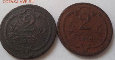 2 геллера 1897,1912 г., Австро-Венгрия, 13.02.18г. - 2018-01-13 11-39-18.JPG