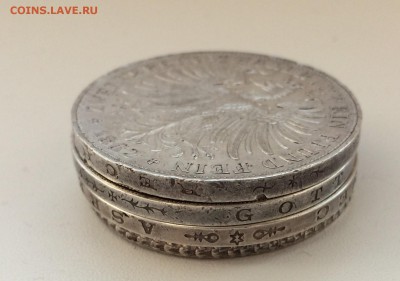 Талер 1797, двойные талеры 1841, 1854, 1862 - IMG_0898.JPG