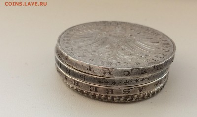 Талер 1797, двойные талеры 1841, 1854, 1862 - IMG_0897.JPG