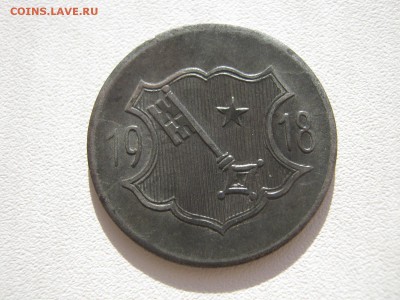 Германия Вормс нотгельд 10 пфеннигов железо 1918 до 17.02. - IMG_3288