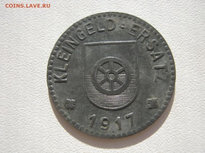 Германия Донауэшинген нотгельд 10 пфеннигов 1917 Zn до 17.02 - IMG_3326