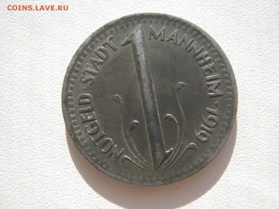 Германия Мангейм нотгельд 10 пфеннигов 1919 до 17.02. - IMG_3332