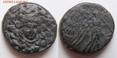 12 античных монет. - Greece_Pontus_Amisus_Горгона_Ника