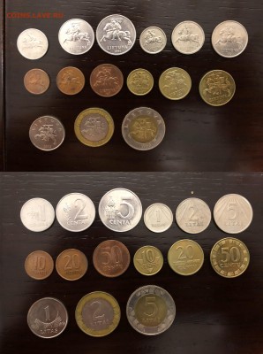 Оценка наборы Ходячки СНГ и Балтии.Предпродажная!!! - Литва
