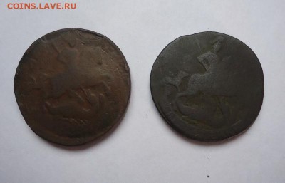 2 копейки 1760 г.(2 шт разные) до 18.02.2018 - 02