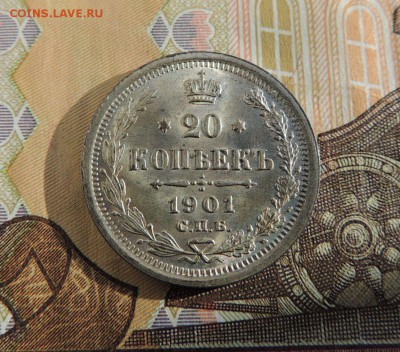 20 копеек 1901 UNC (Оценка) - dscn5954