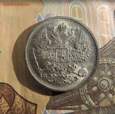 20 копеек 1901 UNC (Оценка) - dscn5955