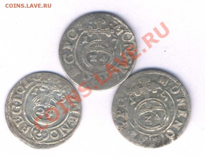 Средневековье,  3 редких полторака 1615,17,19г. 05.04. 21.30 - 52