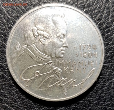 ФРГ 5 марок 1974 Кант до 15.02.2018 в 22.00 - 20180212_173316