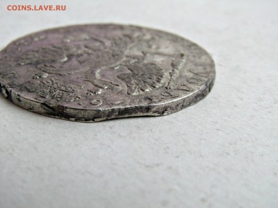 Рубль 1726 портрет в лево - qs-4i2OxuE0