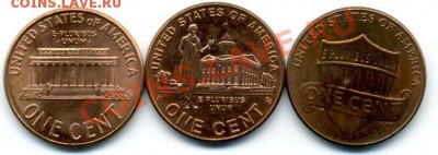 25 монет по 1-му центу США - img030