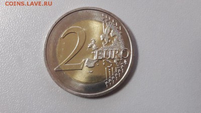 2 евро Альбер II. UNC. Монако, 2012 год - 2евро-Монако-1