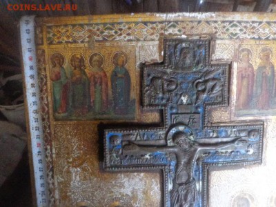 Икона распятие(врезное) с Предстоящими, оценка - DSC06235.JPG