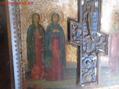 Икона распятие(врезное) с Предстоящими, оценка - DSC06237.JPG