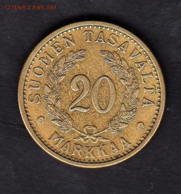 Финляндия 1938  20 марок - 1