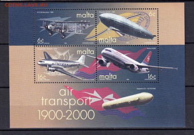 Мальта 2000 блок - 802