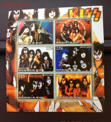 Почтовые марки группа Kiss 14.02.2018 22:00 - Kiss